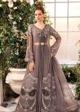 Mbroidered By Maria B Embroidered Organza 3 Piece Unstitched Suit MB24MW D-02